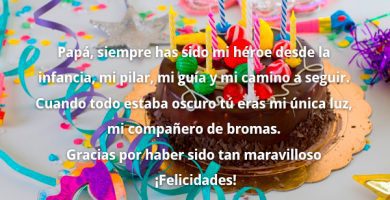 frases de cumpleaños para un papá